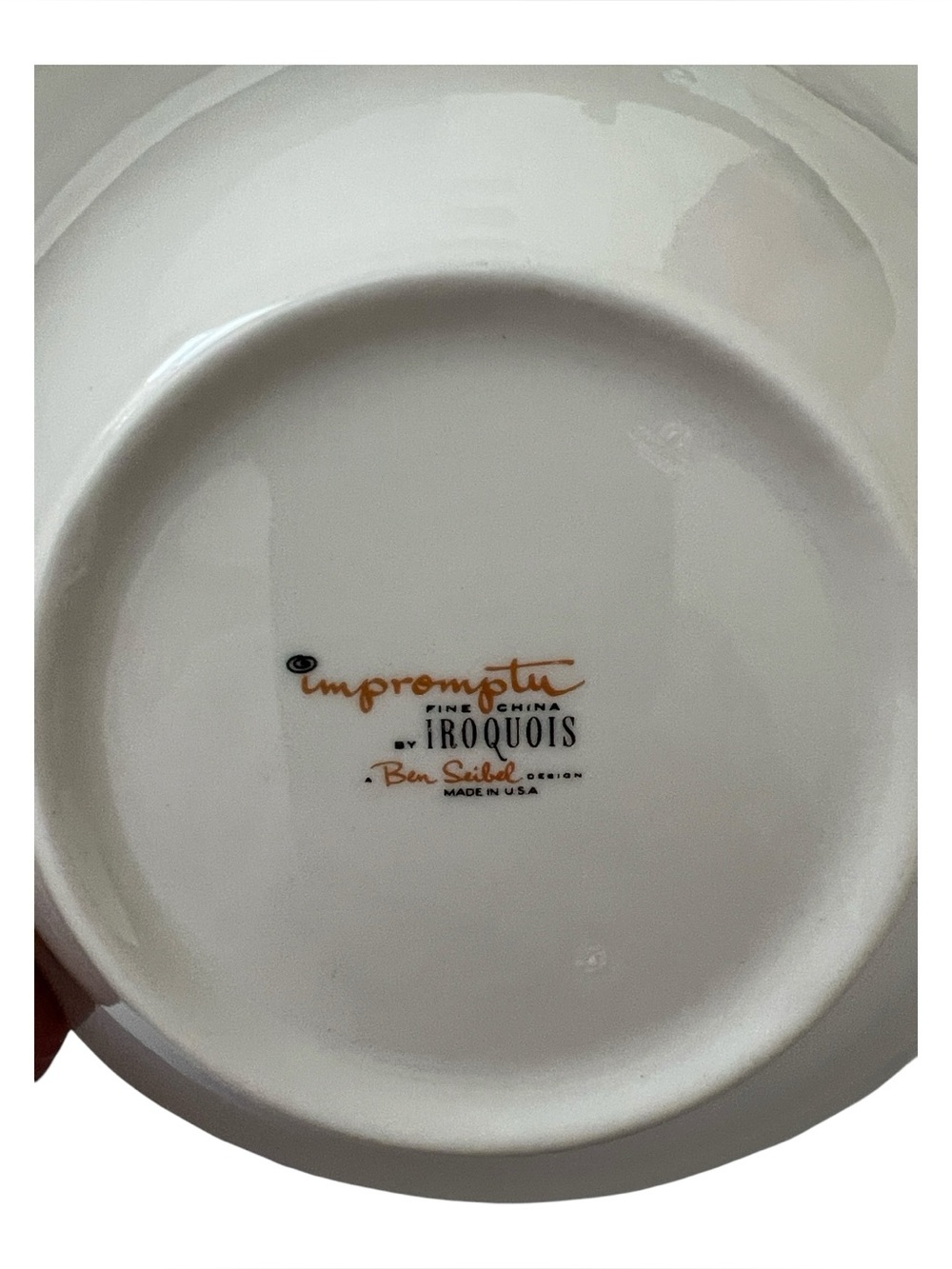Vintage Iroquois Impromptu Stellar Ben Seibel Soup Cereal Bowl Atomic MCM USA - Picture 6 of 10
